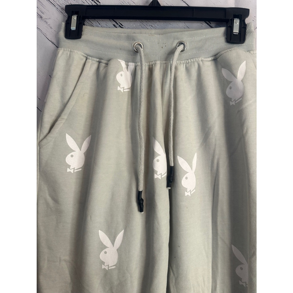 Women's Playboy x Missguided Green Joggers Size US 0 - Picture 3 of 9